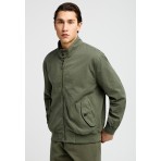 Funky Buddha Ανδρικό Casual Τζάκετ Χακί