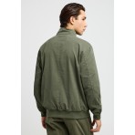 Funky Buddha Ανδρικό Casual Τζάκετ Χακί