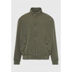 Funky Buddha Ανδρικό Casual Τζάκετ Χακί