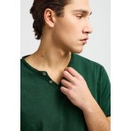 Funky Buddha The Essentials Ανδρικό Κοντομάνικο T-Shirt Πράσινο