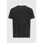 Funky Buddha The Essentials Ανδρικό Κοντομάνικο T-Shirt Μαύρο