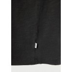 Funky Buddha The Essentials Ανδρικό Κοντομάνικο T-Shirt Μαύρο