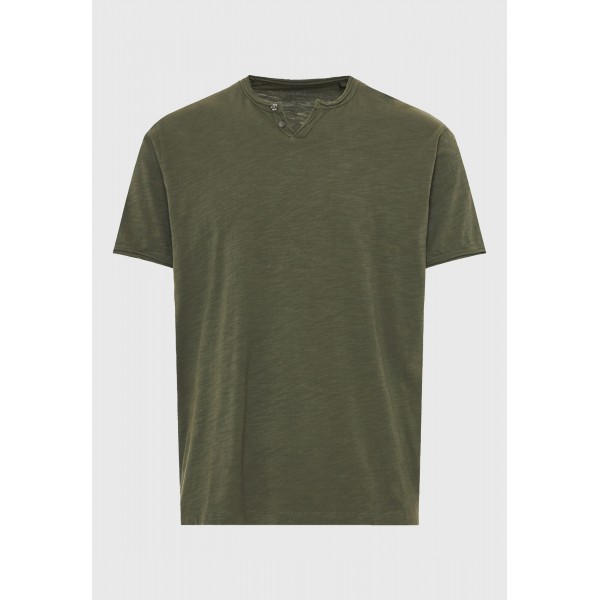 Funky Buddha Ανδρική Μπλούζα Κοντό Μανίκι Basic (FBM013-004-04-DEEP-FOREST)