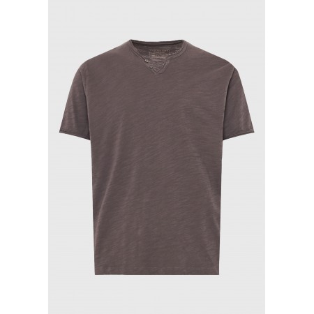 Funky Buddha The Essentials Ανδρικό Κοντομάνικο T-Shirt Καφέ