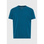 Funky Buddha The Essentials Ανδρικό Κοντομάνικο T-Shirt Τυρκουάζ