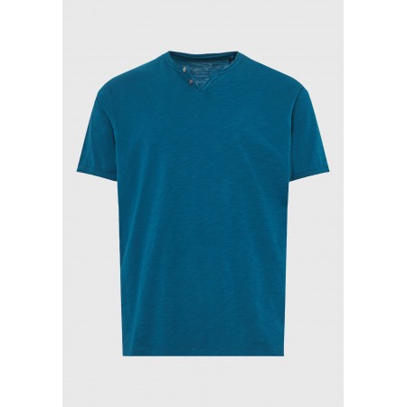 Funky Buddha The Essentials Ανδρικό Κοντομάνικο T-Shirt Τυρκουάζ