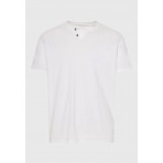 Funky Buddha The Essentials Ανδρικό Κοντομάνικο T-Shirt Λευκό