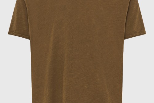 Funky Buddha Ανδρική Μπλούζα Κοντό Μανίκι Basic (FBM013-004-04-WOOD)