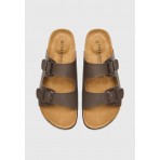 Funky Buddha Ανδρικά Σανδάλια (FBM013-004-08-LT-CIGAR)