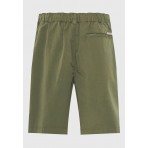 Funky Buddha Ανδρική Βερμούδα Chino Χακί