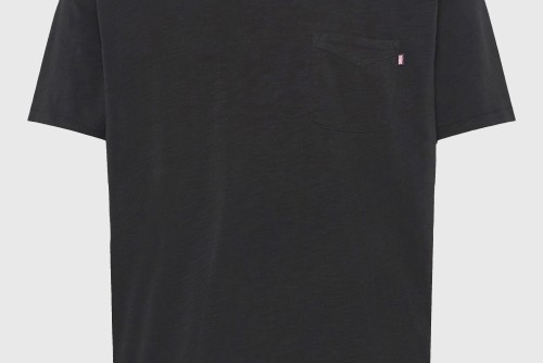 Funky Buddha Chest Pocket T-Shirt Ανδρικό (FBM013-005-04-BLACK)