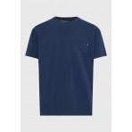 Funky Buddha Ανδρικό Κοντομάνικο T-Shirt Μπλε