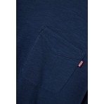 Funky Buddha Ανδρικό Κοντομάνικο T-Shirt Μπλε