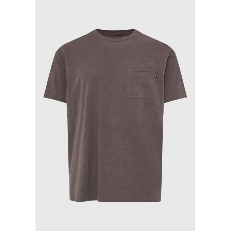 Funky Buddha Ανδρικό Κοντομάνικο T-Shirt Καφέ