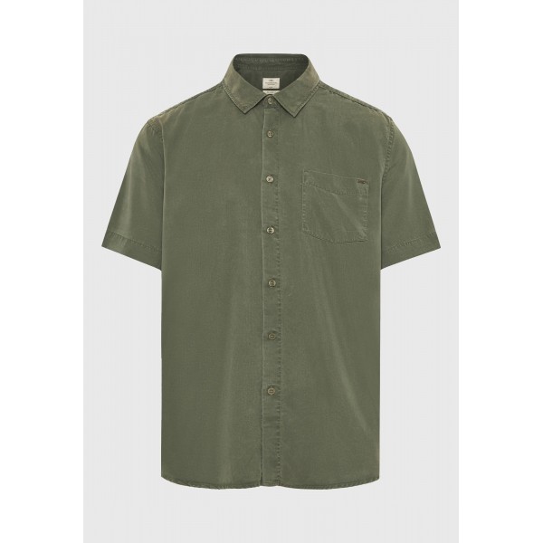 Funky Buddha Ανδρικό Πουκάμισο Basic (FBM013-005-05-DEEP-FOREST)