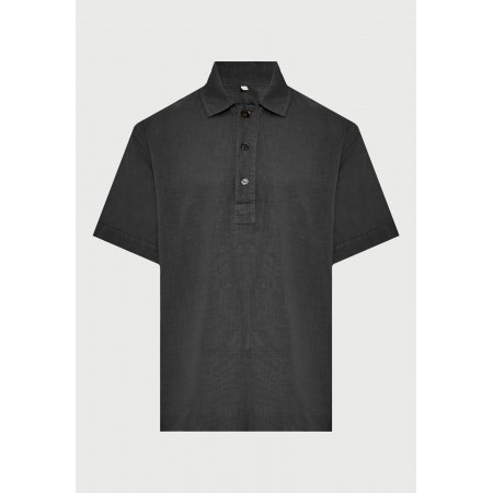 Funky Buddha Ανδρικό Κοντομάνικο T-Shirt Πόλο Μαύρο