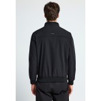 Funky Buddha Ανδρικό Μπουφάν Bomber Μαύρο