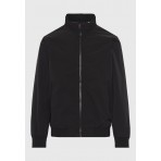 Funky Buddha Ανδρικό Μπουφάν Bomber Μαύρο