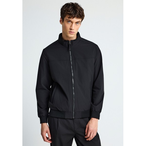 Funky Buddha Μπουφάν Bomber Ανδρικό (FBM013-006-01-BLACK)