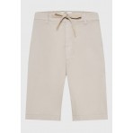 Funky Buddha Ανδρική Βερμούδα Chino Μπεζ