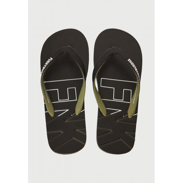 Funky Buddha Ανδρικές Σαγιονάρες (FBM013-007-08-BLACK)