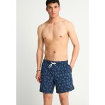 Funky Buddha Ανδρικό Μαγιό Σορτς Μπλε Σκούρο, Γαλάζιο