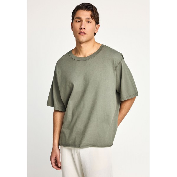 Funky Buddha Ανδρική Μπλούζα Κοντό Μανίκι Basic (FBM013-008-04-DEEP-FOREST)