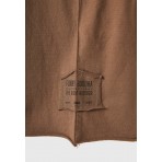 Funky Buddha The Essentials Ανδρικό Κοντομάνικο T-Shirt Καφέ