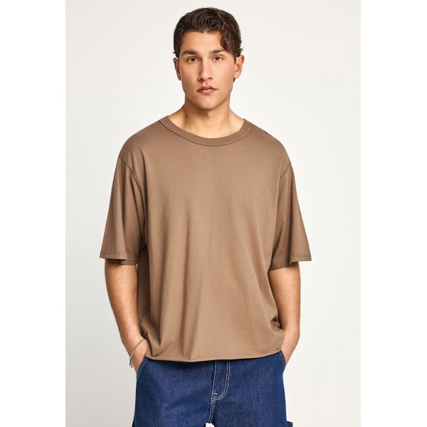 Funky Buddha Ανδρική Μπλούζα Κοντό Μανίκι Basic (FBM013-008-04-WOOD)