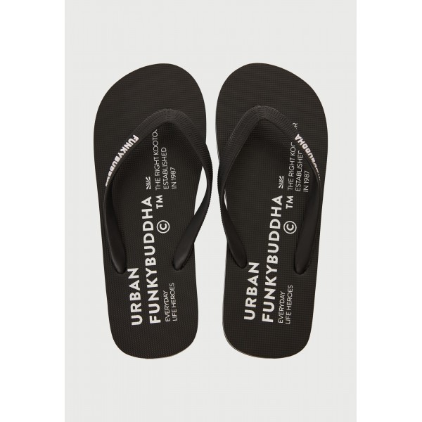 Funky Buddha Ανδρικές Σαγιονάρες (FBM013-008-08-BLACK)
