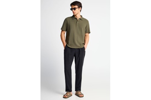 Funky Buddha Polo Ανδρικό (FBM013-008-11-DEEP-FOREST)