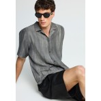 Funky Buddha Ανδρική Βερμούδα Chino Μαύρη