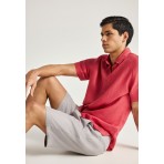 Funky Buddha Ανδρική Βερμούδα Chino Γκρι