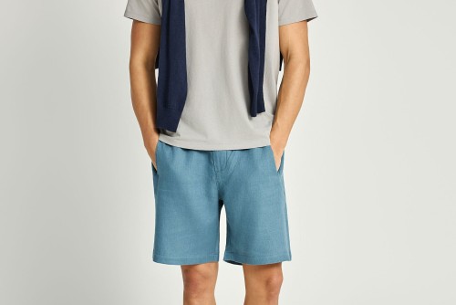 Funky Buddha Ανδρική Βερμούδα Chino (FBM013-009-03-INDIGO)