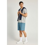 Funky Buddha Ανδρική Βερμούδα Chino Ίντιγκο