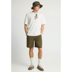 Funky Buddha Ανδρική Βερμούδα Chino Χακί