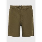 Funky Buddha Ανδρική Βερμούδα Chino Χακί