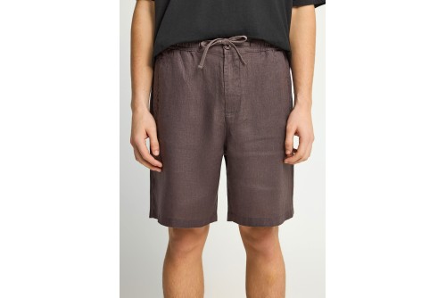 Funky Buddha Linen Βερμούδα Chino Ανδρική (FBM013-009-03-MOON-MIST)