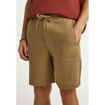 Funky Buddha Ανδρική Βερμούδα Chino Μπεζ