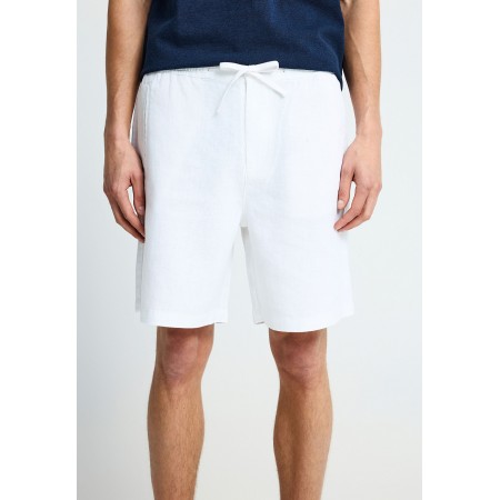 Funky Buddha Ανδρική Βερμούδα Chino Λευκή
