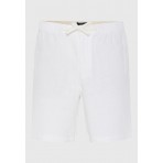 Funky Buddha Ανδρική Βερμούδα Chino Λευκή