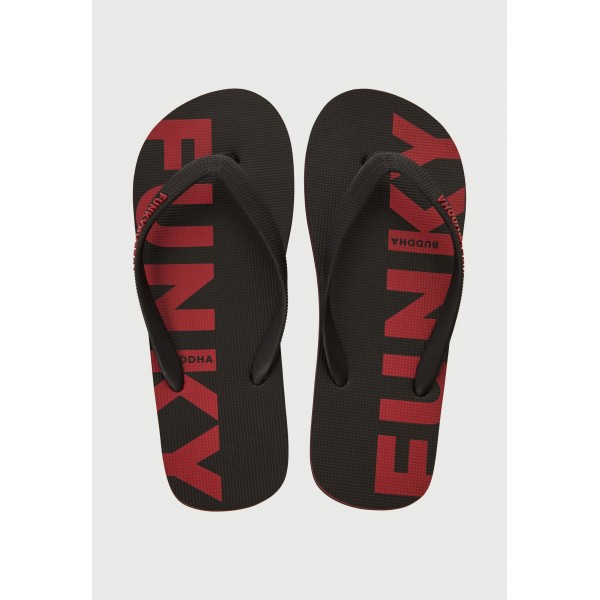 Funky Buddha Ανδρικές Σαγιονάρες (FBM013-009-08-BLACK)