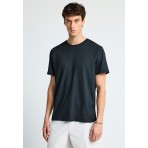 Funky Buddha The Essentials Ανδρικό Κοντομάνικο T-Shirt Μαύρο