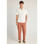 Funky Buddha Ανδρικό Παντελόνι Chino Καφέ