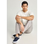 Funky Buddha Ανδρικό Παντελόνι Chino Γκρι