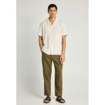 Funky Buddha Ανδρικό Παντελόνι Chino Χακί