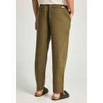 Funky Buddha Ανδρικό Παντελόνι Chino Χακί