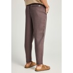 Funky Buddha Ανδρικό Παντελόνι Chino Καφέ