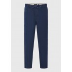 Funky Buddha Ανδρικό Παντελόνι Chino Μπλε Σκούρο