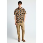 Funky Buddha Ανδρικό Παντελόνι Chino Μπεζ